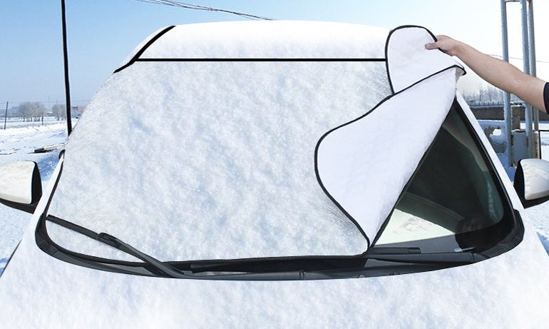 windshield snow cover frost guard